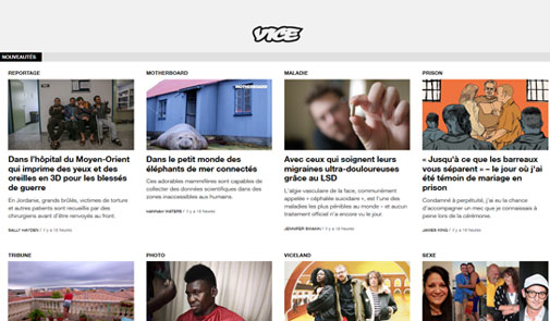Vice French newspaper
