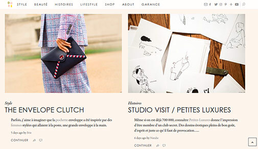 Atelier Doré French blog