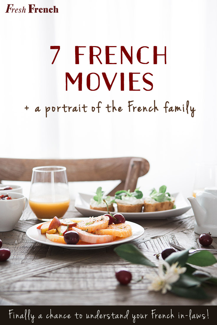 I'd like to share with you a list of 7 movies that I recommend watching to understand what goes on in different kinds of families around France. Some stories are light and others are terribly sad but all of them are precious portraits of a French family.